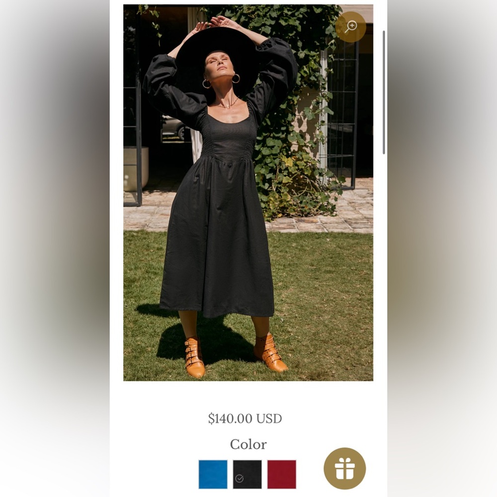 Brand new. Never worn black dress.